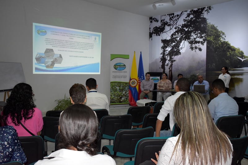 Reunión con el Ministerio de Ambiente socialización uso de aguas marinas